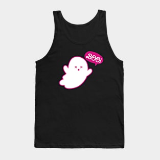 Barbie Ghost Boo Design Tank Top